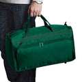 Bottle Green - Back - Quadra Duffle Holdall Travel Bag (34 Litres) (Pack of 2)