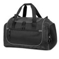 Black-Light Grey - Front - Shugon Piraeus Shoulder Strap Holdall Bag (Pack of 2)