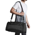 Black - Back - Quadra Sports Holdall Duffle Bag - 32 Litres (Pack of 2)