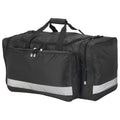 Black - Front - Shugon Glasgow Jumbo Kit Holdall Duffle Bag - 75 Litres (Pack Of 2)