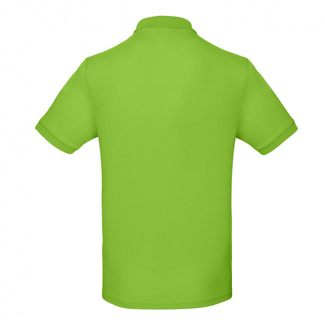 Orchid Green - Back - B&C Mens Inspire Polo (Pack of 2)