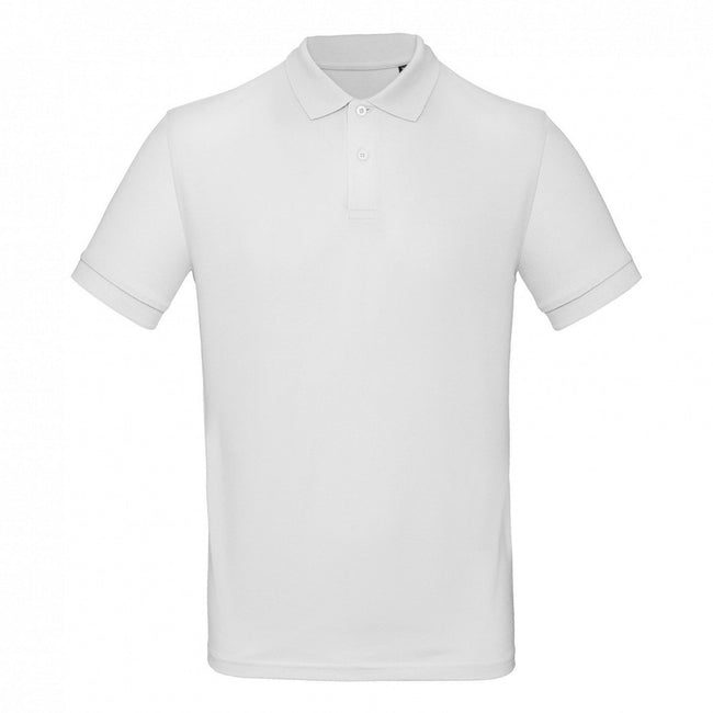 Snow - Front - B&C Mens Inspire Polo (Pack of 2)