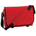 Classic Red - Front - Bagbase Adjustable Messenger Bag (11 Litres) (Pack of 2)