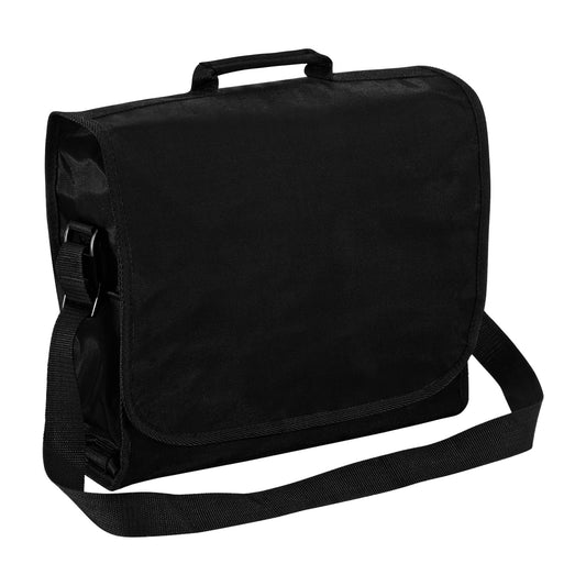 Black - Front - Quadra Record Bag - 9 Litres (Pack Of 2)