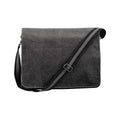 Vintage Black - Front - Quadra Vintage Canvas Despatch Bag - 14 Litres (Pack of 2)