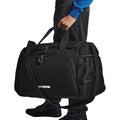 Black - Back - Quadra Academy Shoulder Strap Holdall Bag (Pack of 2)