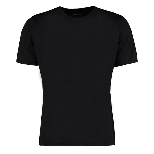 Black-Black - Front - Gamegear® Cooltex® Short Sleeved T-Shirt - Mens Sportswear