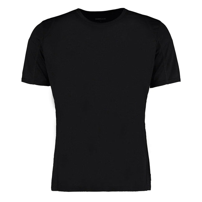 Black-Black - Front - Gamegear® Cooltex® Short Sleeved T-Shirt - Mens Sportswear