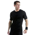 Black-Black - Side - Gamegear® Cooltex® Short Sleeved T-Shirt - Mens Sportswear