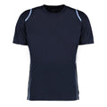 Navy-Light Blue - Front - Gamegear® Cooltex® Short Sleeved T-Shirt - Mens Sportswear