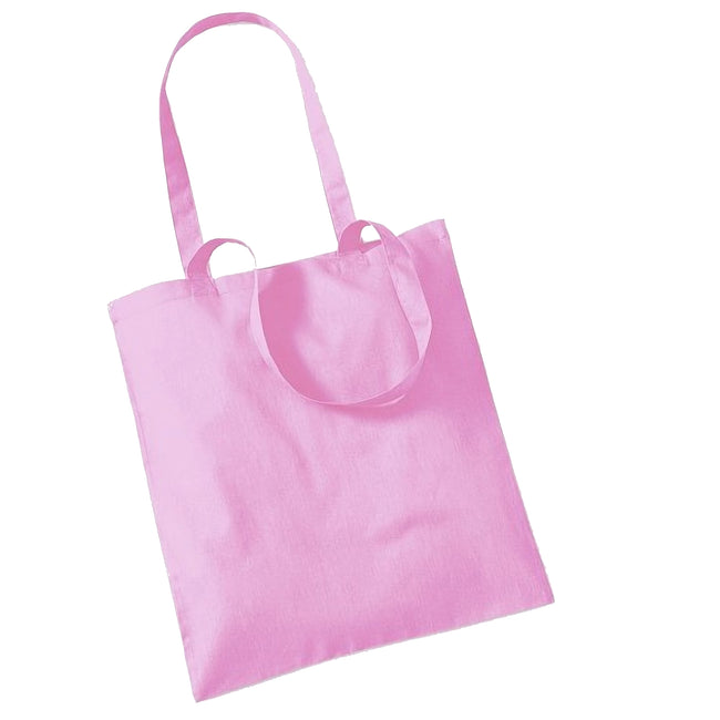Classic Pink - Front - Westford Mill Promo Bag For Life - 10 Litres (Pack Of 2)