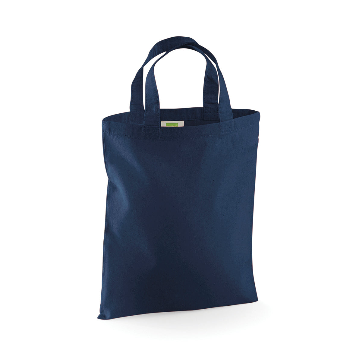 French Navy - Front - Westford Mill Mini Bag For Life - 4 Litres (Pack of 2)