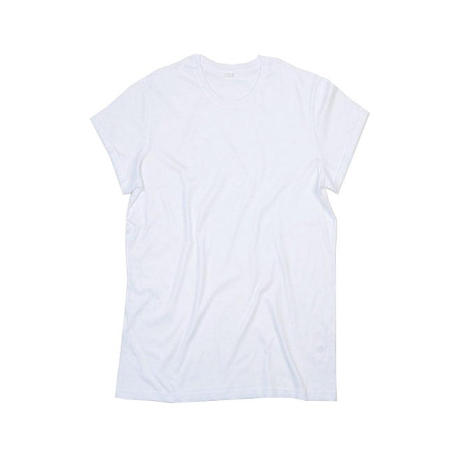 White - Front - Mantis Mens Troll Sleeve Tee