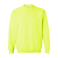 Safety Green - Front - Gildan Heavy Blend Unisex Adult Crewneck Sweatshirt