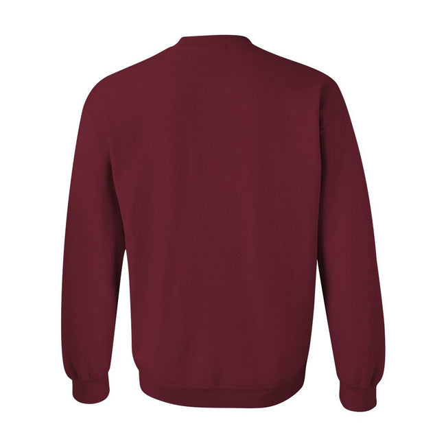 Garnet - Back - Gildan Heavy Blend Unisex Adult Crewneck Sweatshirt