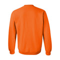 Safety Orange - Back - Gildan Heavy Blend Unisex Adult Crewneck Sweatshirt