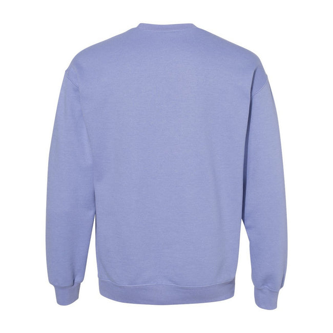 Maroon - Side - Gildan Heavy Blend Unisex Adult Crewneck Sweatshirt