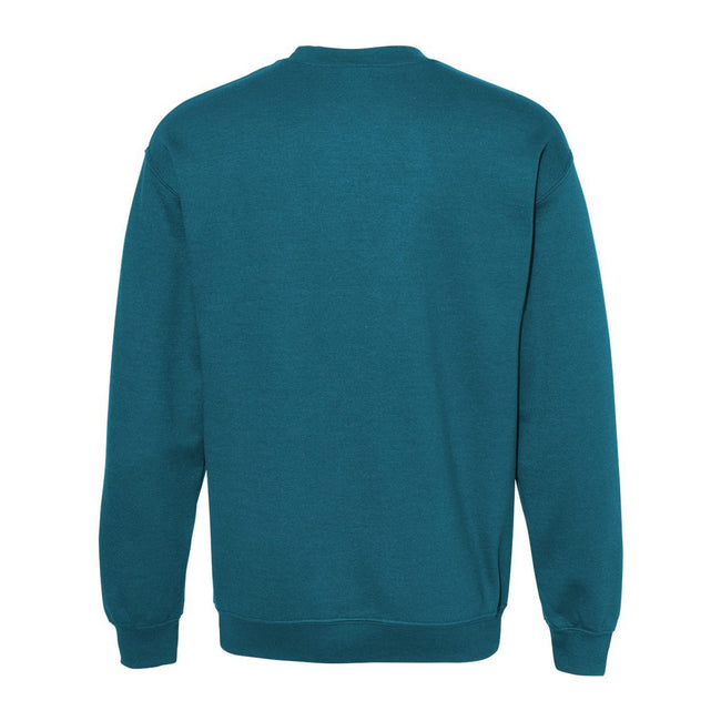 Indigo Blue - Pack Shot - Gildan Heavy Blend Unisex Adult Crewneck Sweatshirt
