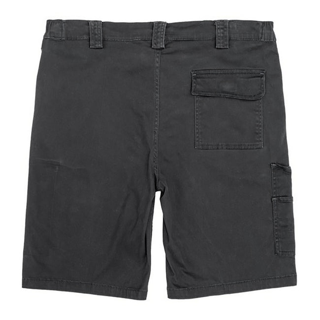 Black - Side - Result Mens Workguard Slim Chino Shorts