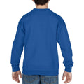 Royal - Back - Gildan Childrens Unisex Heavy Blend Crewneck Sweatshirt