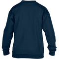Navy - Back - Gildan Childrens Unisex Heavy Blend Crewneck Sweatshirt