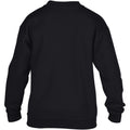 Black - Back - Gildan Childrens Unisex Heavy Blend Crewneck Sweatshirt