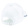 White-French Navy - Back - Beechfield Adults Unisex Authentic 5 Panel Piped Peak Cap