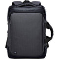 Graphite Grey-Black - Back - Stormtech Adults Unisex Road Warrior Computer Bag