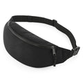 Black - Back - Bagbase Adults Unisex Recycled Waistpack