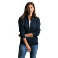 French Navy - Back - Russell Womens-Ladies Authentic Sweat Jacket
