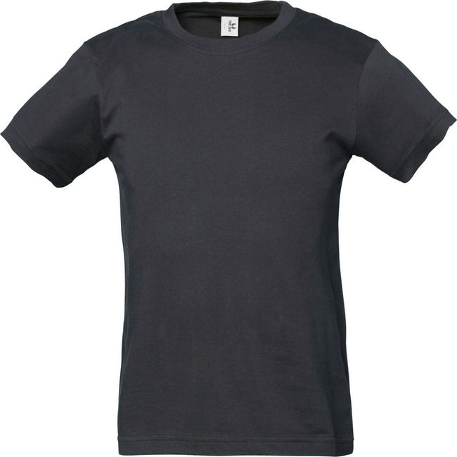 Dark Grey - Front - Tee Jays Boys Power Tee