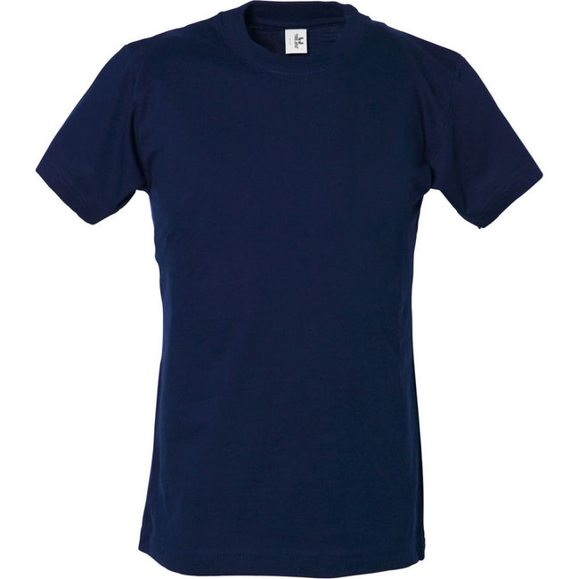 Navy Blue - Front - Tee Jays Boys Power Tee