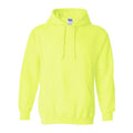 Safety Green - Front - Gildan Heavy Blend Adult Unisex Hooded Sweatshirt - Hoodie