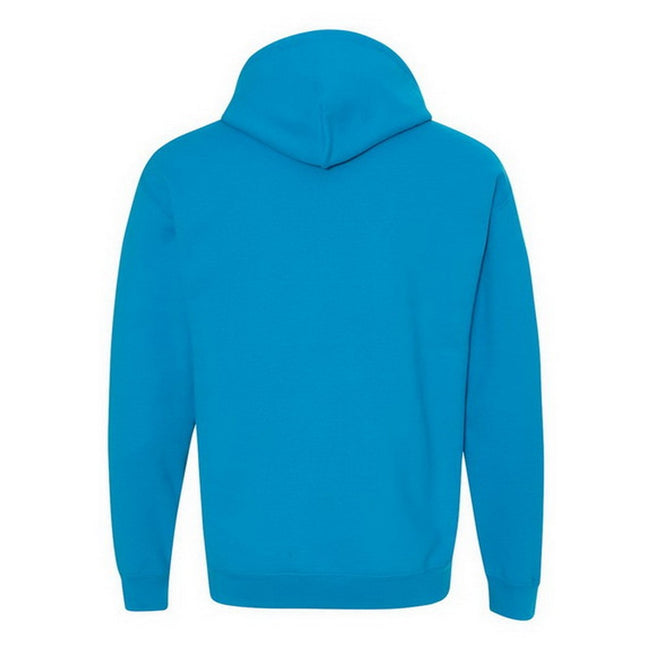 Sapphire - Back - Gildan Heavy Blend Adult Unisex Hooded Sweatshirt - Hoodie