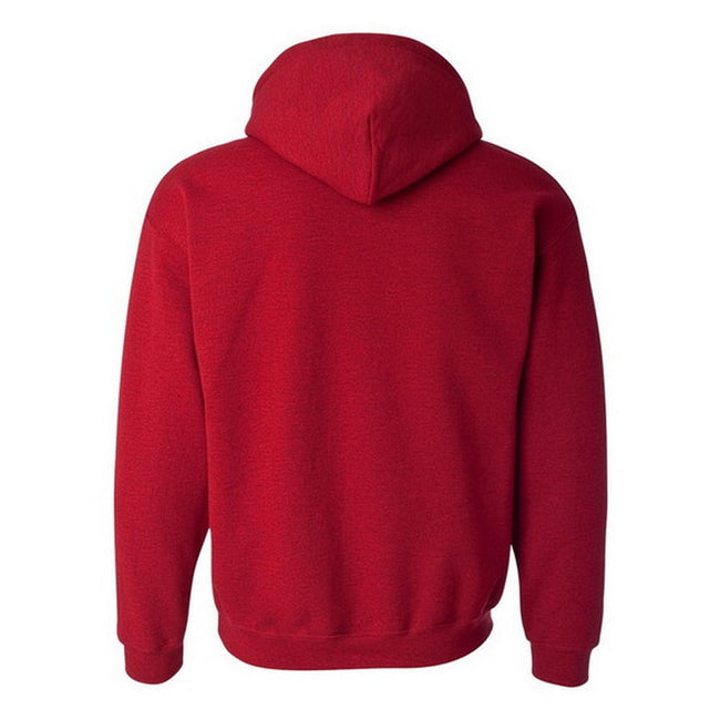 Antique Cherry Red - Back - Gildan Heavy Blend Adult Unisex Hooded Sweatshirt - Hoodie