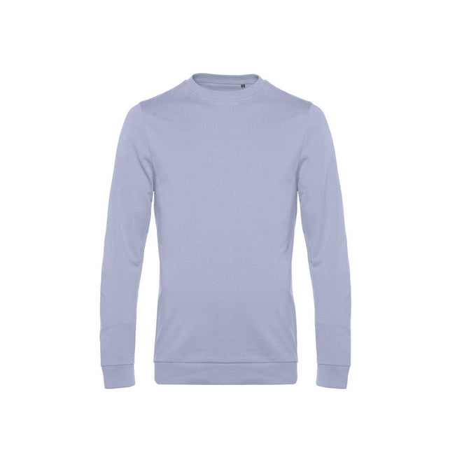 Lavender - Front - B&C Mens Set In Sweatshirt