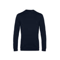 Navy Blue - Front - B&C Mens Set In Sweatshirt