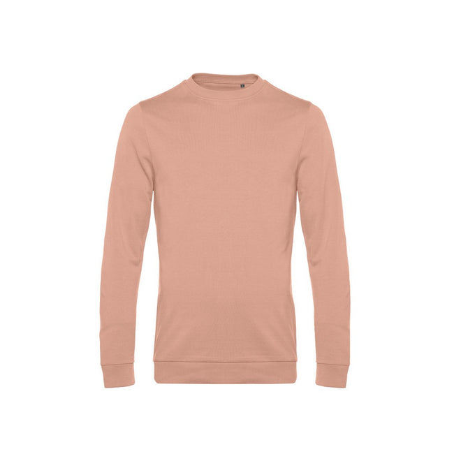 Nude - Front - B&C Mens Set In Sweatshirt