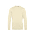 Pale Yellow - Front - B&C Mens Set In Sweatshirt