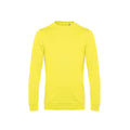 Solar Yellow - Front - B&C Mens Set In Sweatshirt