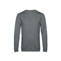 Heather Mid Grey - Front - B&C Mens Set In Sweatshirt