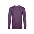 Heather Purple - Front - B&C Mens Set In Sweatshirt