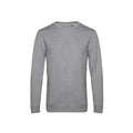 Heather Grey - Front - B&C Mens Set In Sweatshirt