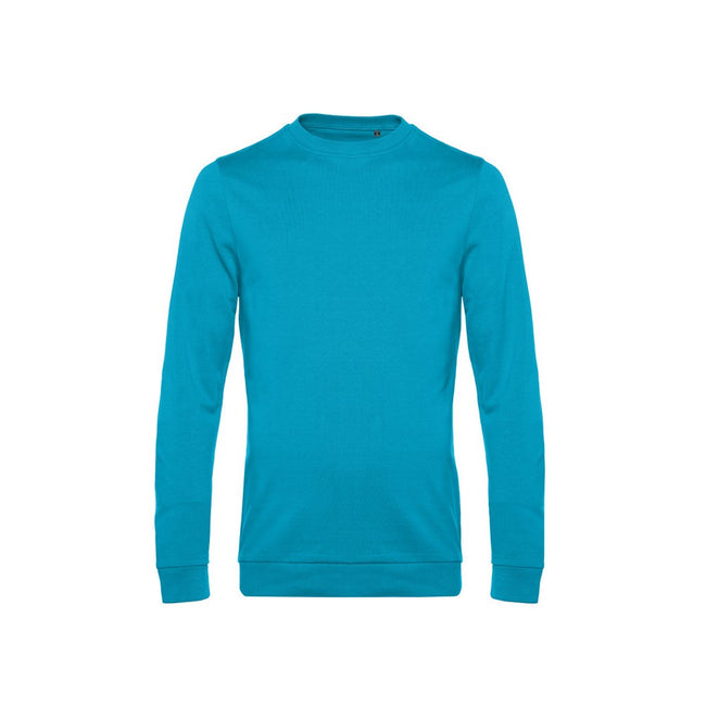 Hawaii Blue - Front - B&C Mens Set In Sweatshirt