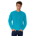 Hawaii Blue - Back - B&C Mens Set In Sweatshirt