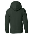 Forest Green - Back - Gildan Heavy Blend Childrens Unisex Hooded Sweatshirt Top - Hoodie