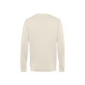 Off White - Side - B&C Mens Organic Crew Neck Sweat