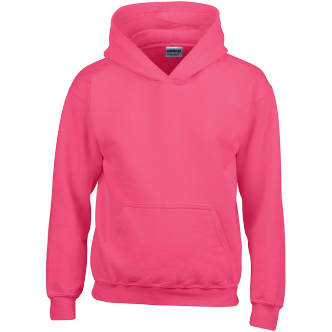 Heliconia - Front - Gildan Heavy Blend Childrens Unisex Hooded Sweatshirt Top - Hoodie
