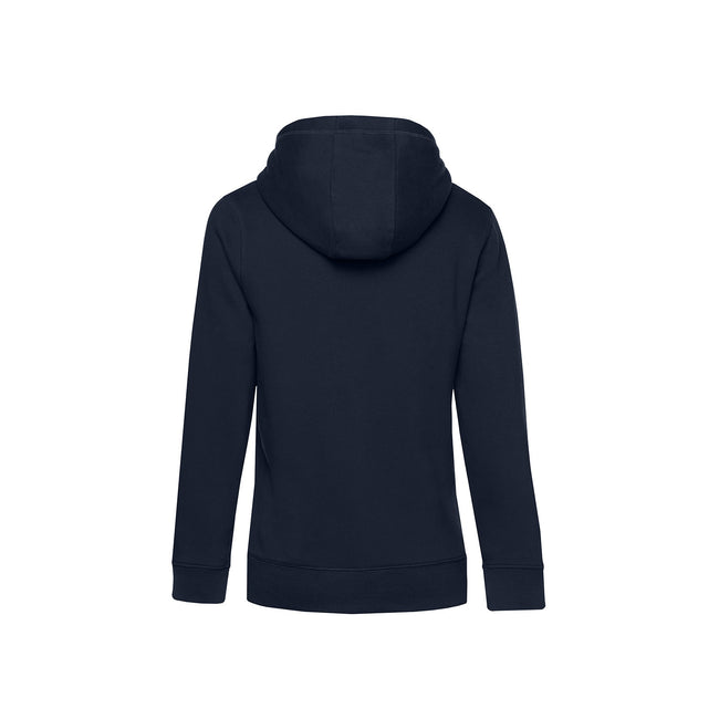 Navy Blue - Back - B&C Womens-Ladies Queen Hoody