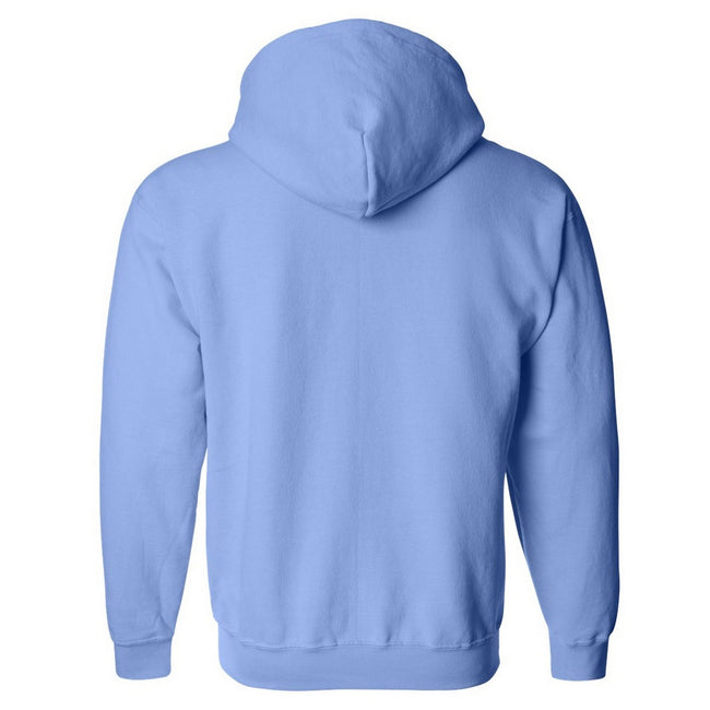 Carolina Blue - Back - Gildan Heavy Blend Unisex Adult Full Zip Hooded Sweatshirt Top